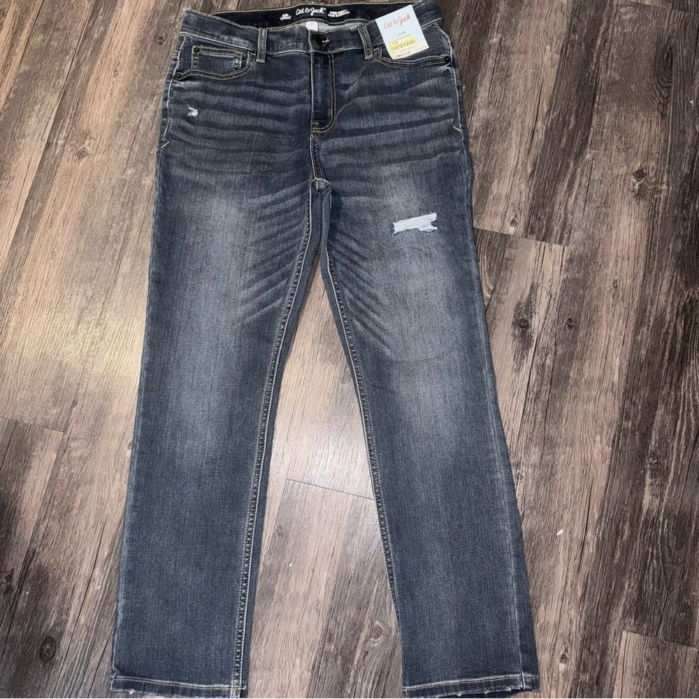 Cat & Jack Kids' Dark Gray Jeans - Picture 3 of 6